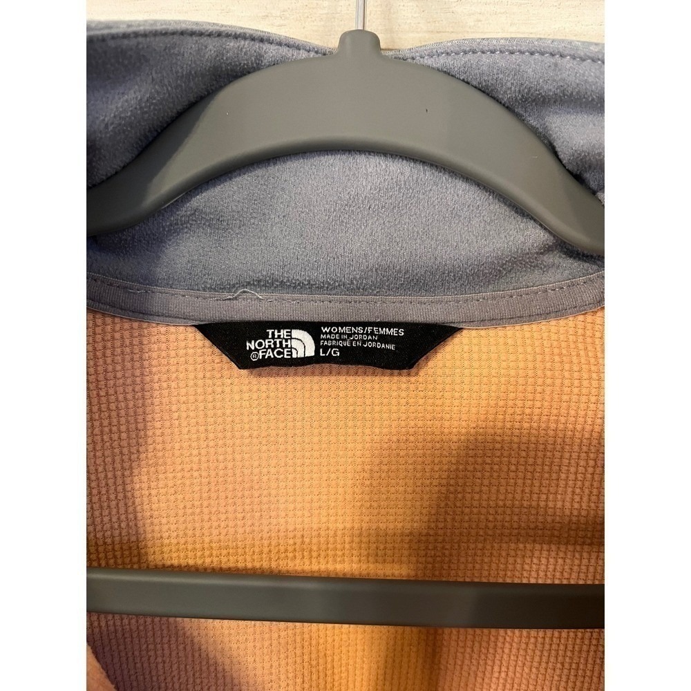 The North Face Canyonwall Grey Orange Full Zip Jacket Womens L - Picture 4 of 4